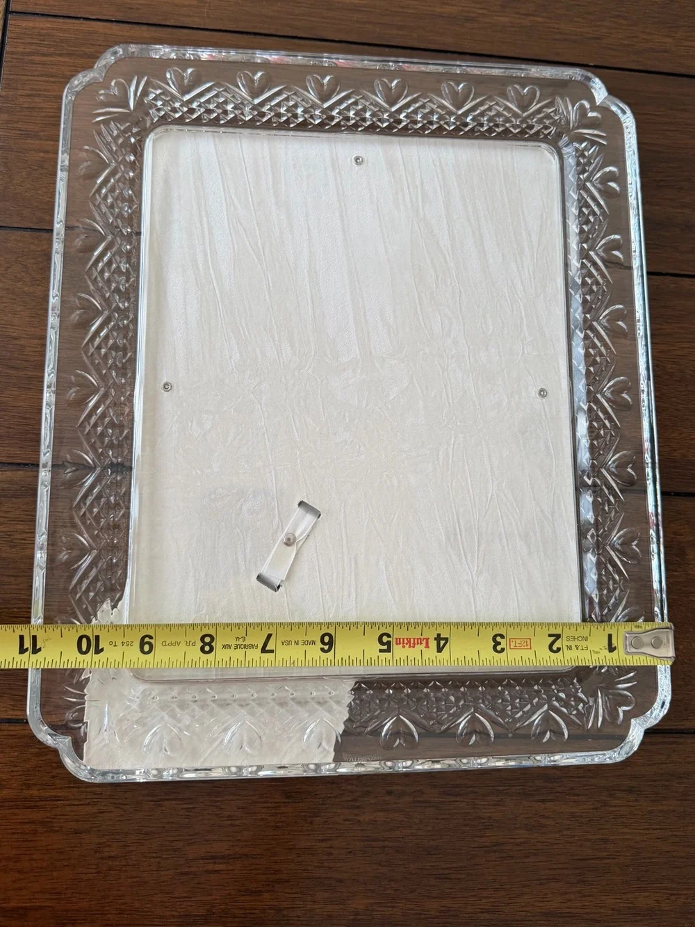 Waterford Crystal Clear Cut-Glass Picture Frame